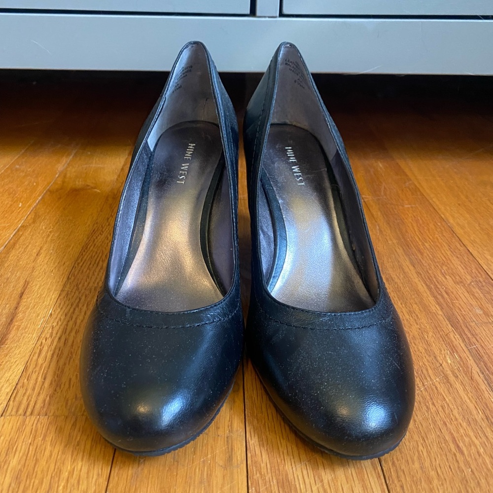 Black Nine West Heels